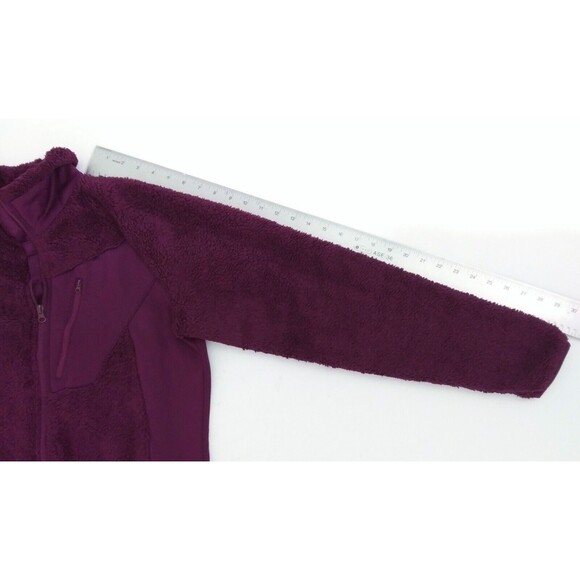 Columbia Women's Large By The Lake Plush Fleece Full Zip Jacket Coat Purple - Picture 10 of 11